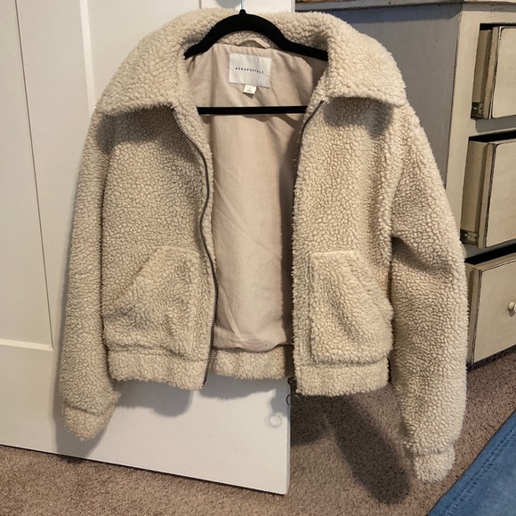 Aeropostale Small Fur Jacket - Picture 1 of 3